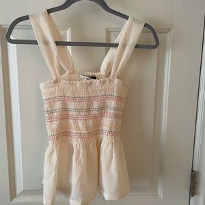 Madewell Peplum Top